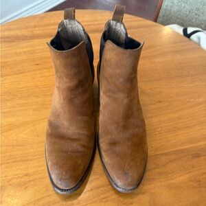 Men's Brown Leather Ankle Boots